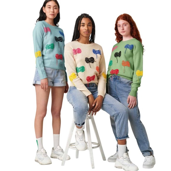 United Colours of Benetton Pure New Wool Sweater - Picture 2 of 12